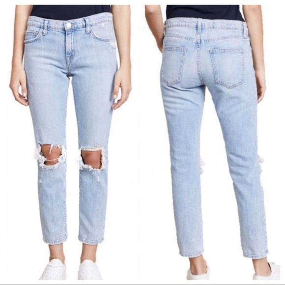 Current/Elliott The Fling Destroyed Jeans Size 26